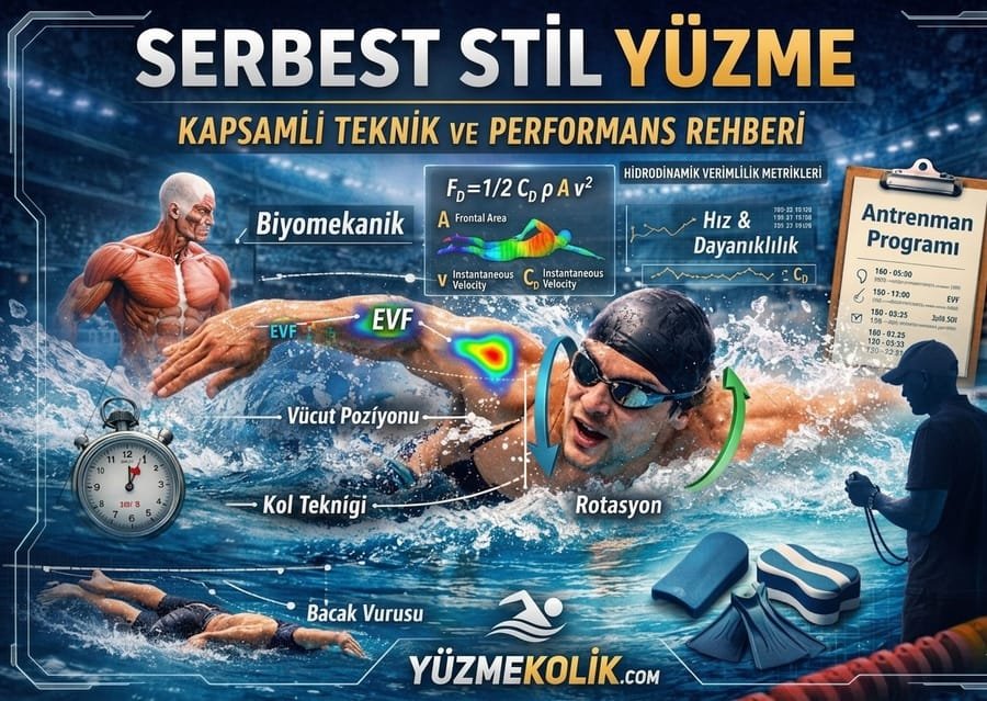 Serbest Stil Yüzme: Kapsamlı Teknik ve Performans Rehberi
