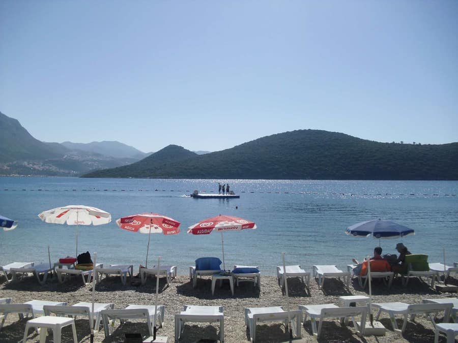 Akçagerme Plajı — Antalya, Kaş