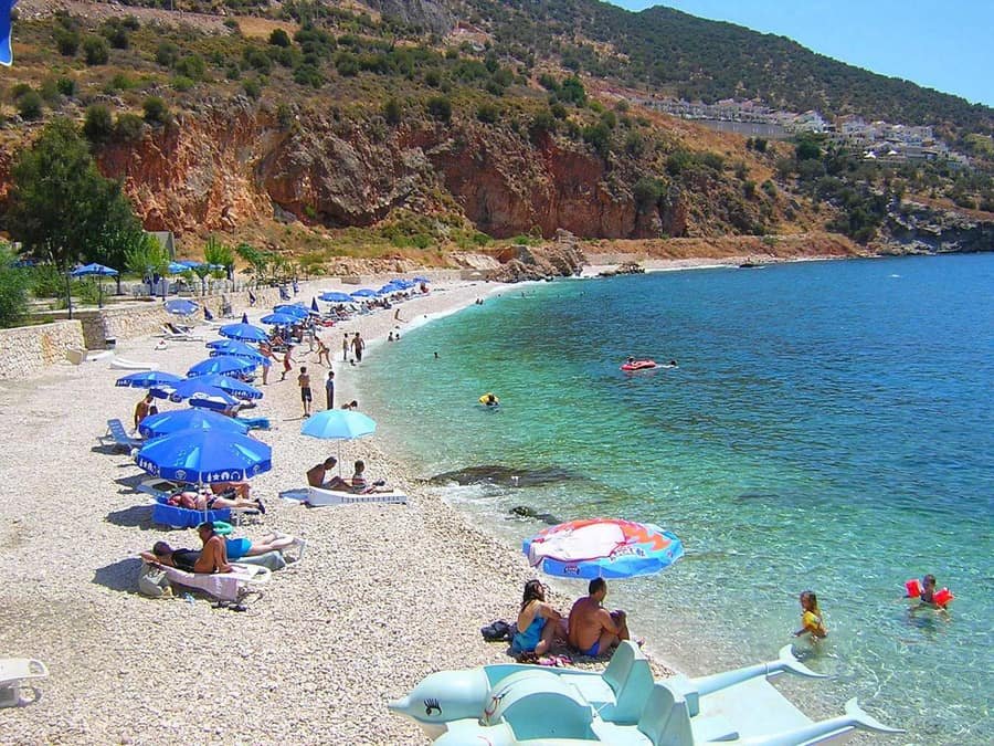 Kalkan Halk Plajı — Antalya, Kaş