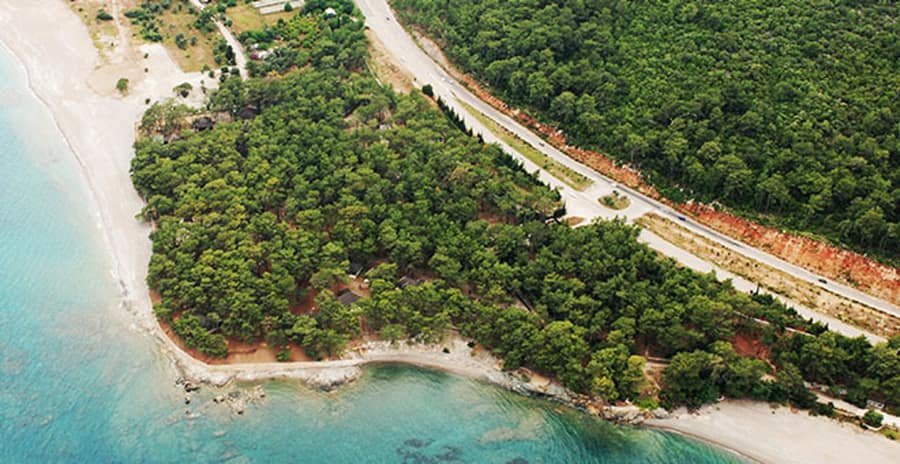 Kındılçesme Batı Halk Plajı — Antalya, Kemer