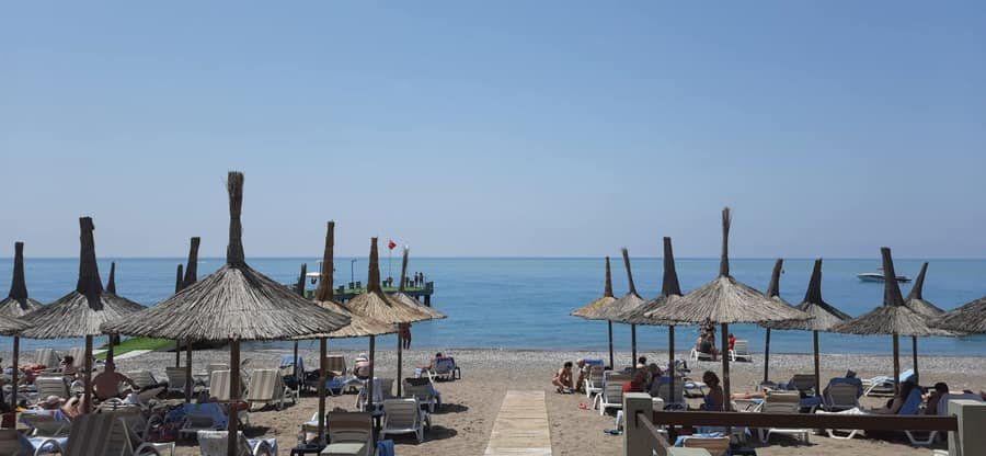 Meryan Otel Plajı — Antalya, Alanya