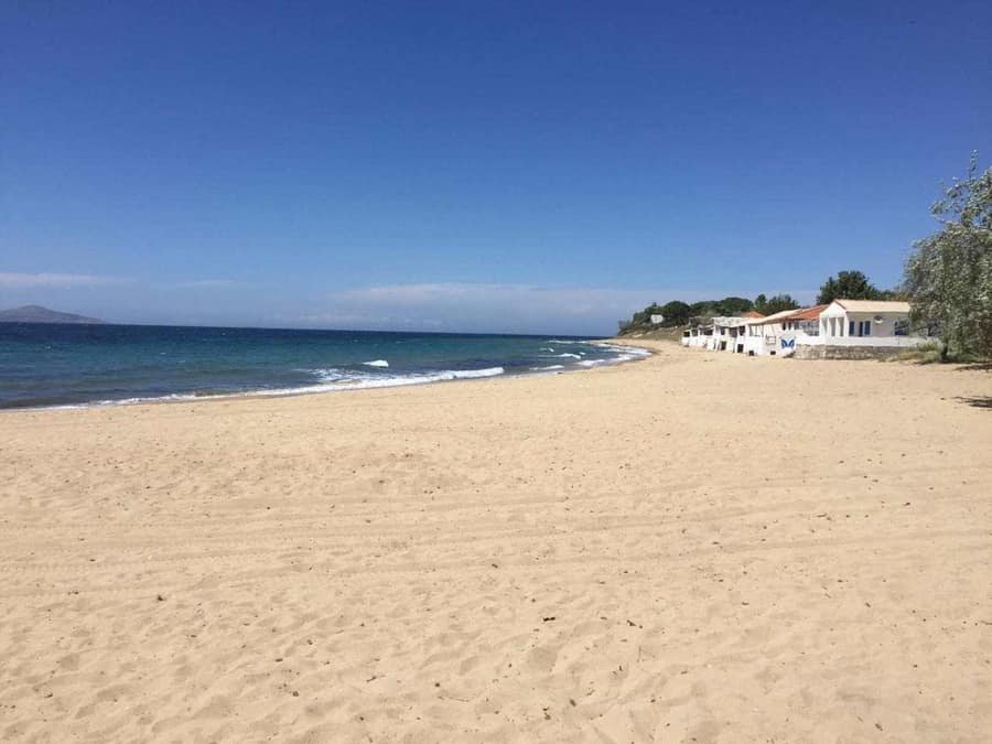 Geyikli Odunluk İskele Plajı — Çanakkale, Ezine