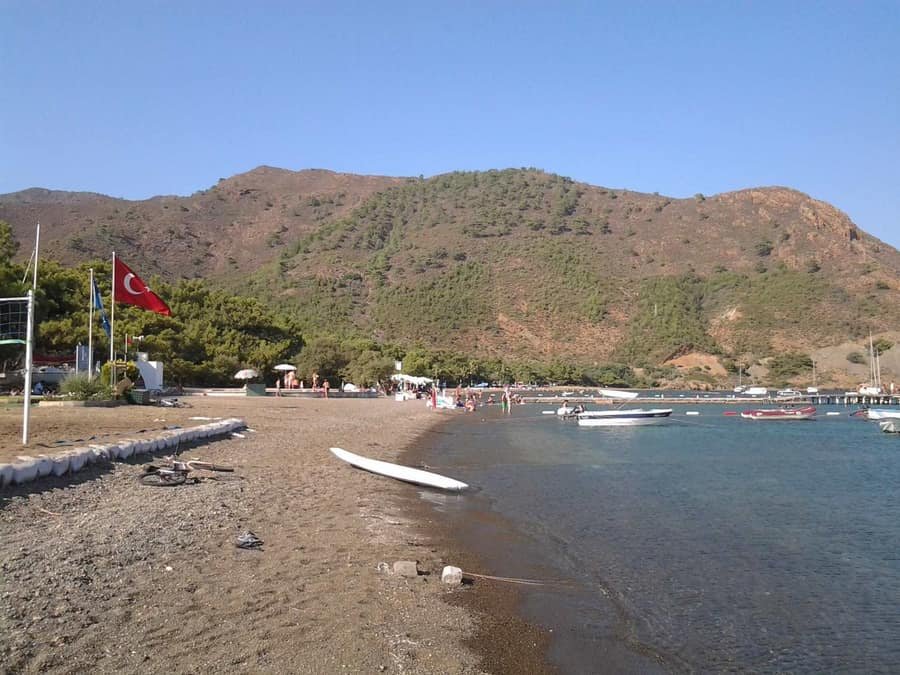 Aktur Kamp Plajı — Muğla, Datça