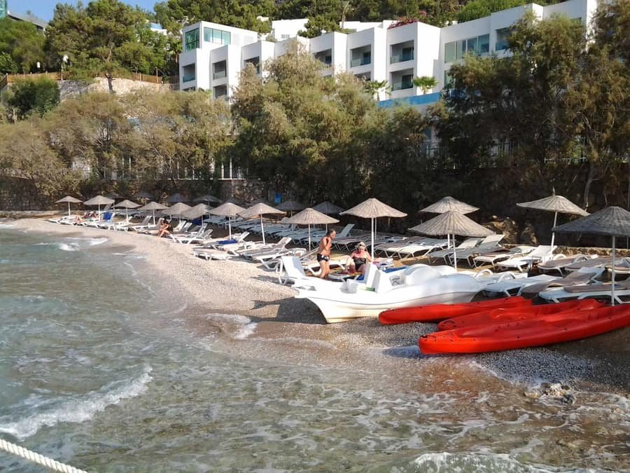 Club Blue Dreams Otel Plajı — Muğla, Bodrum