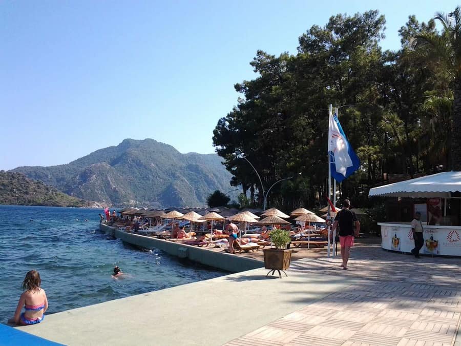 Grand Yazıcı Marmaris Palace Otel Plajı — Muğla, Marmaris