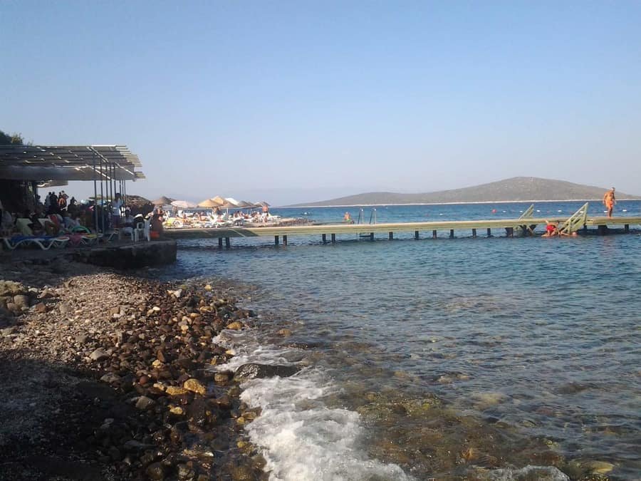 Gündoğan Sahil Sitesi Plajı — Muğla, Bodrum