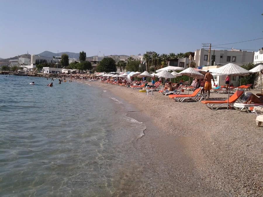 Paşatarlası Halk Plajı — Muğla, Bodrum