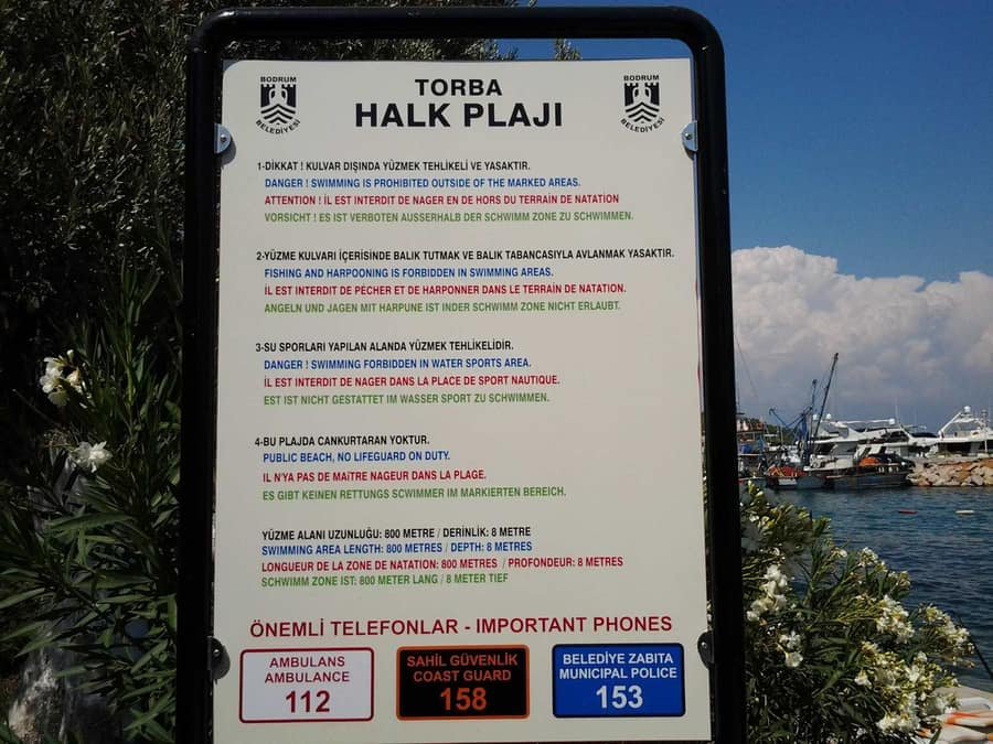 Torba Halk Plajı — Muğla, Bodrum