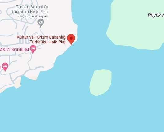 Türkbükü Turizm Halk Plajı — Muğla, Bodrum