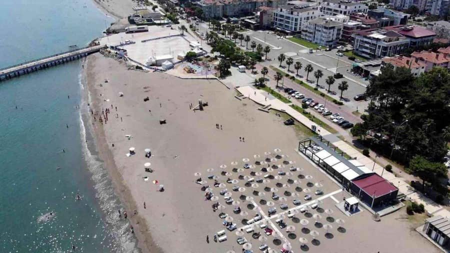 Dantel Plajı (107.Sokak Hizası) — Samsun, Atakum