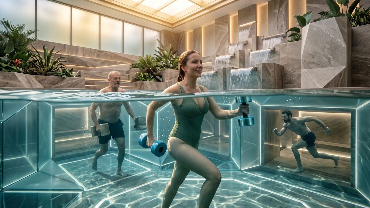 Suda kilo verme — aqua fitness