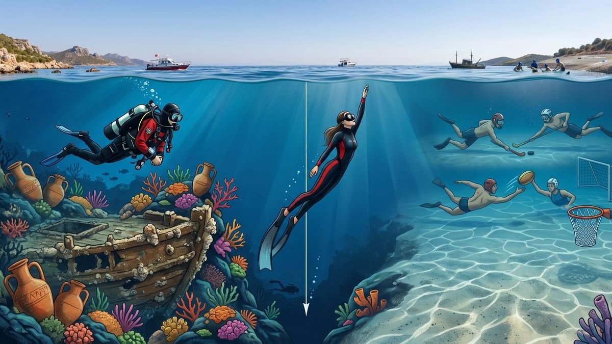 Dalış rehberi — scuba ve serbest dalış